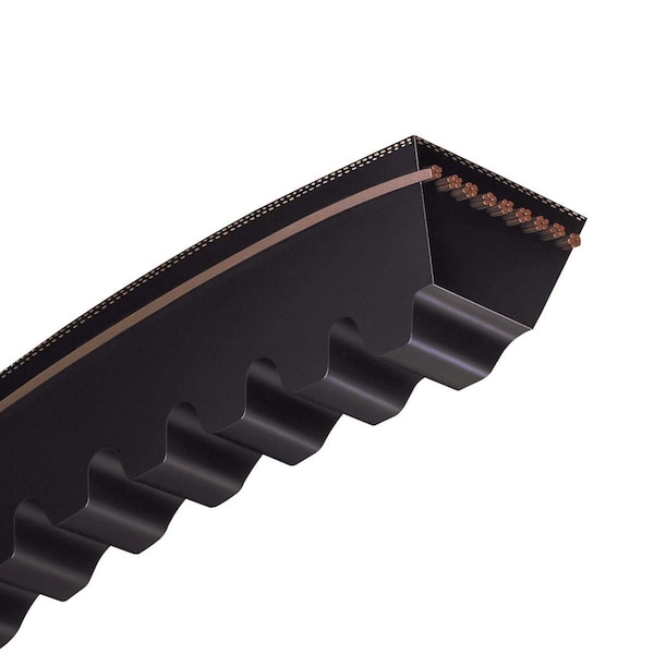 5VX1180 Cogged, Wedge V-Belt, 3010 mm Outside Length, 5/8 in Top Width